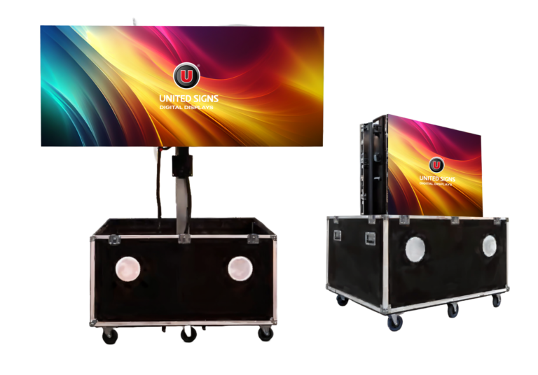 Portable Flight case USMT led screen
