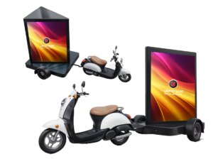 USMT4 Scooter advertising trailer