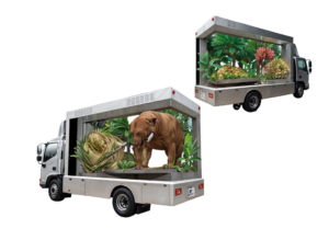 USMT-3360 Bezel-less 3D truck