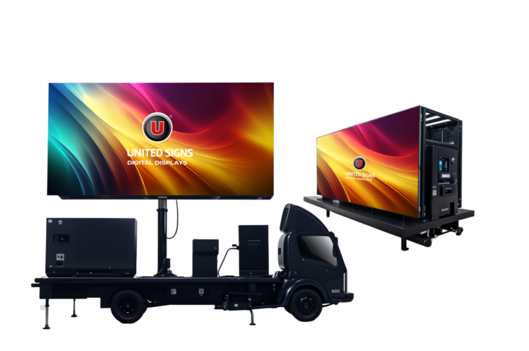 USMT-YZD33 double-sided LED Screen truck