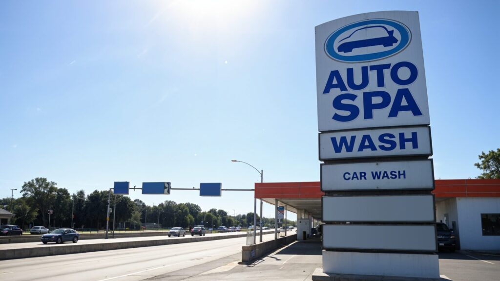 Custom vehicle brand signs