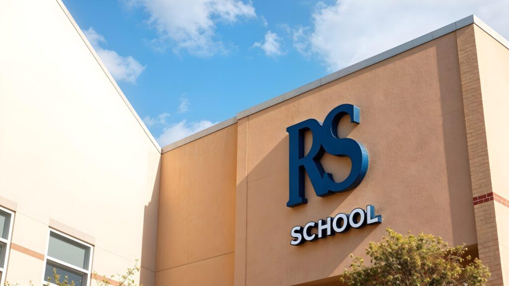 Custom logo and branding for schools