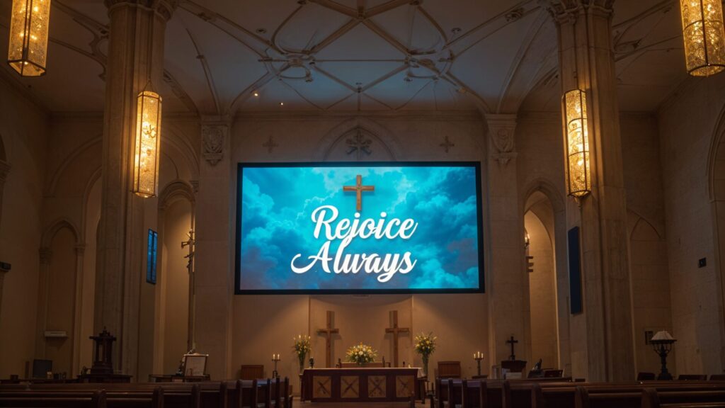 interior church signage portfolio