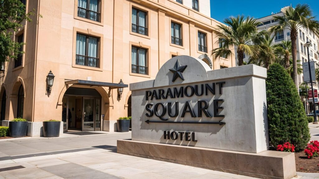 Custom hotel signage solutions Atlanta