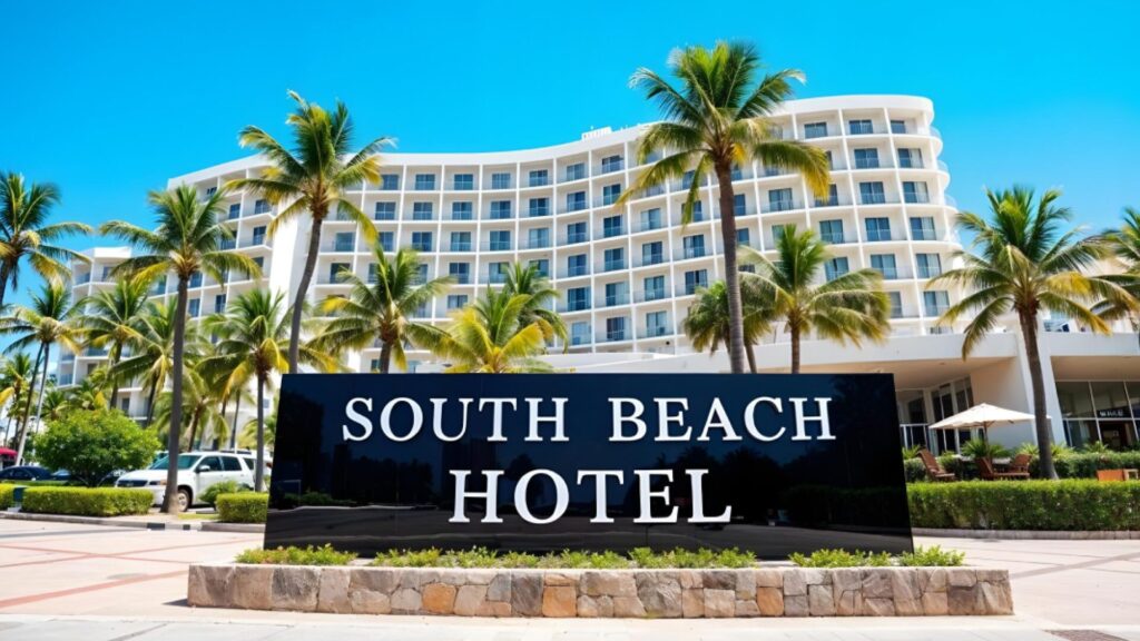 Hotel exterior signage and branding solution