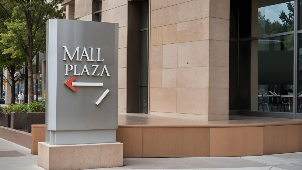 Mall Sign