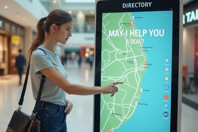 Touchless Digital Signage