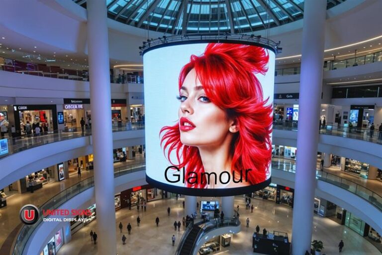 Customizable display signage created by United Signs