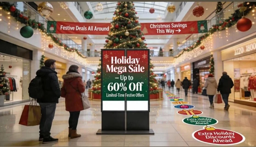 Interactive Digital Signage for Jolly Engagement