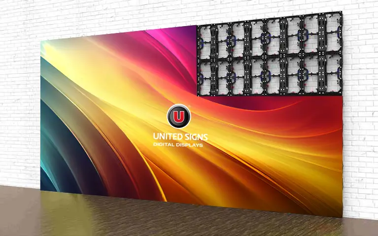 Easy and structure-free installation for small screens