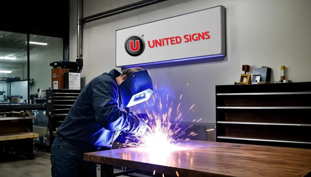 Signage manufacturing