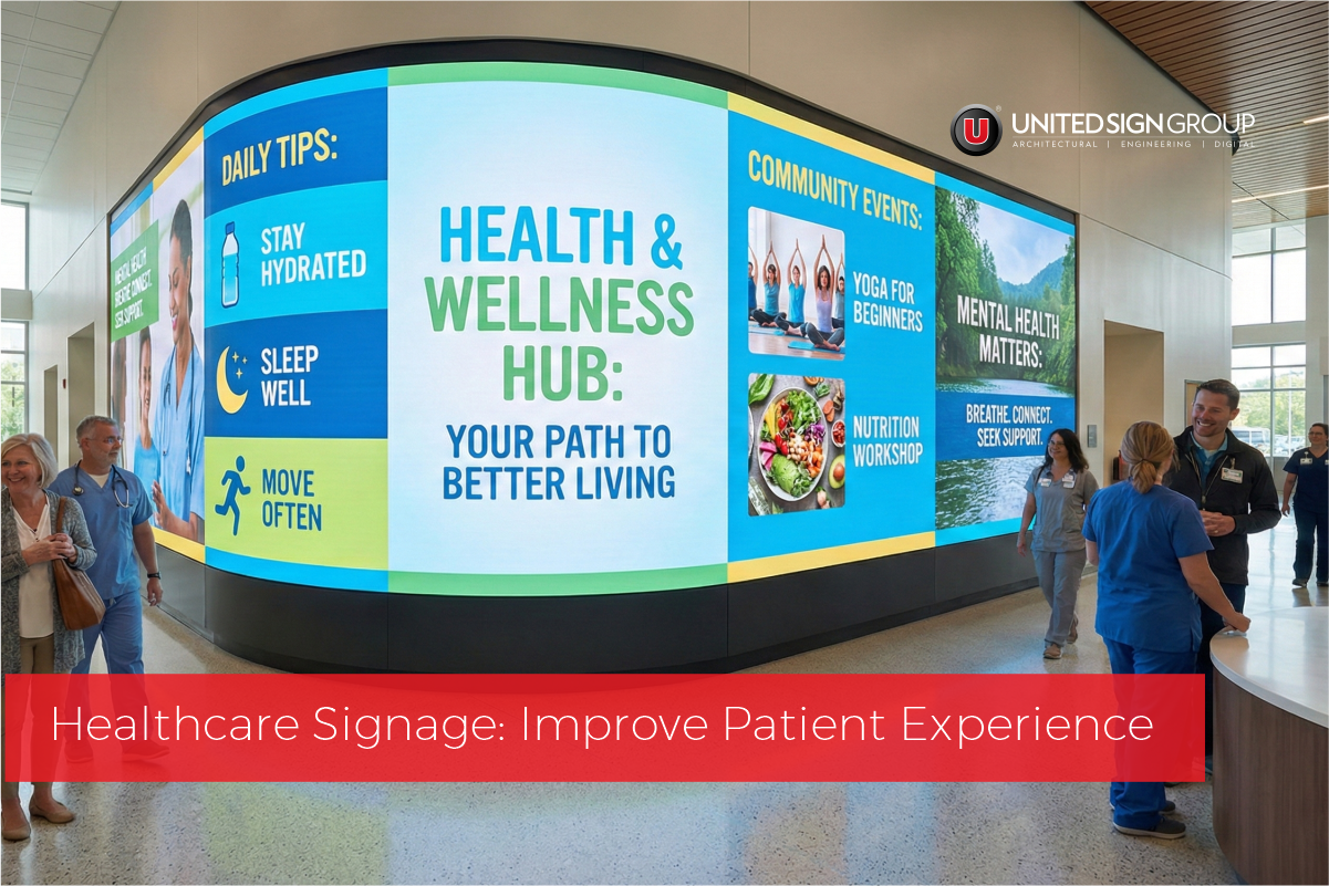 Healthcare Signage: Improve Patient Experiences