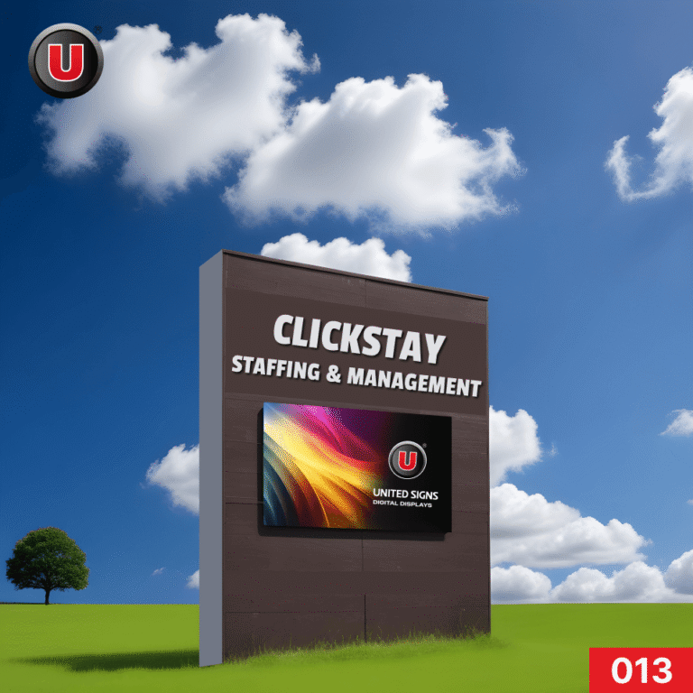 HD Quality 3’h x 6’w Digital LED Business Sign 013 – P8 Outdoor Digital Signage