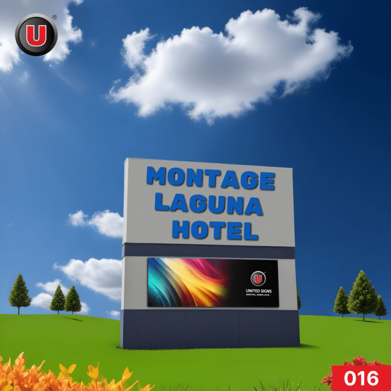 3’h x 8’w Digital LED Business Sign 016 – WiFi Control + IP67 Rating