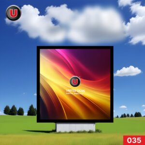 P8 (8mm) 6'h x 6'w LED Programmable Digital Business Sign 035 - Lighted Sign Box