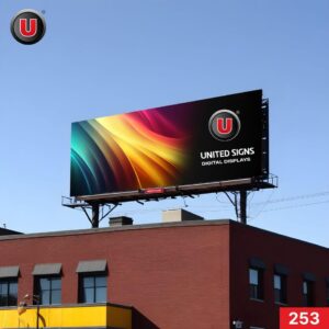 14'h x 48'w Digital LED Billboard Display 253 - WiFi Control + IP67 Rating