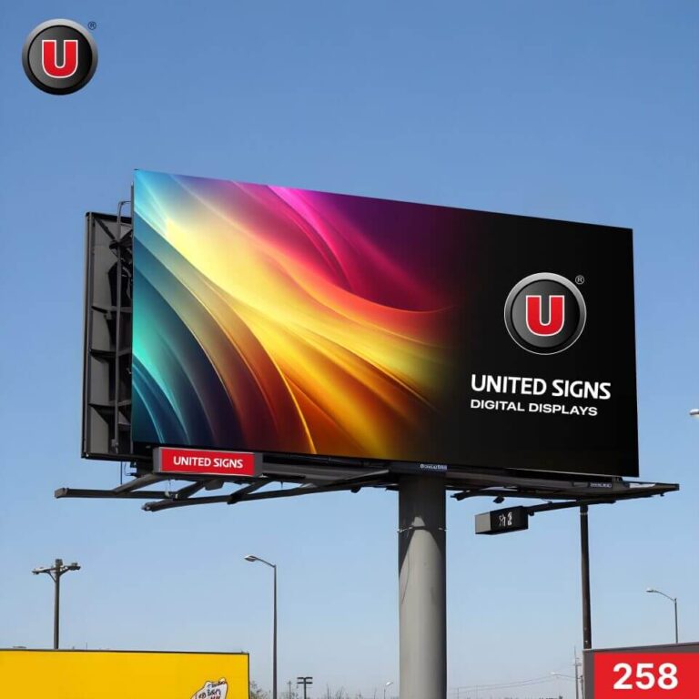 10’h x 36’w Digital LED Billboard Display 258 – IP67 Rated for Outdoor Use