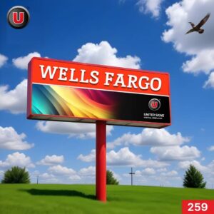 10'h x 36'w Digital LED Billboard Display 259 - Customizable & WiFi-enabled