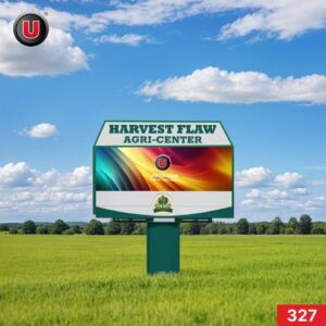 P8 (8mm) 4'h x 8'w Digital LED Business Sign 327