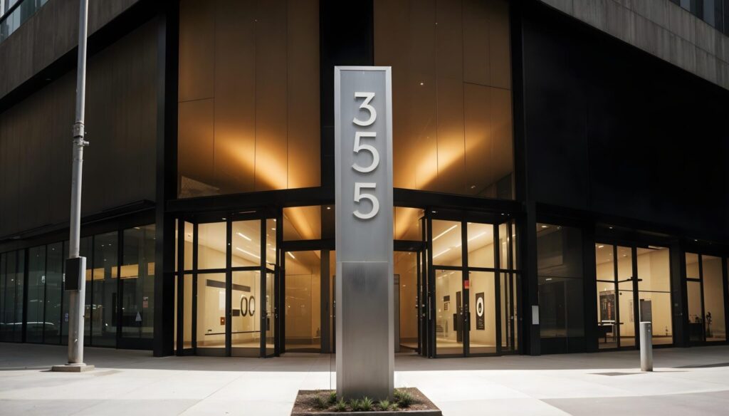 Corporate Signage exterior signage by United Signs