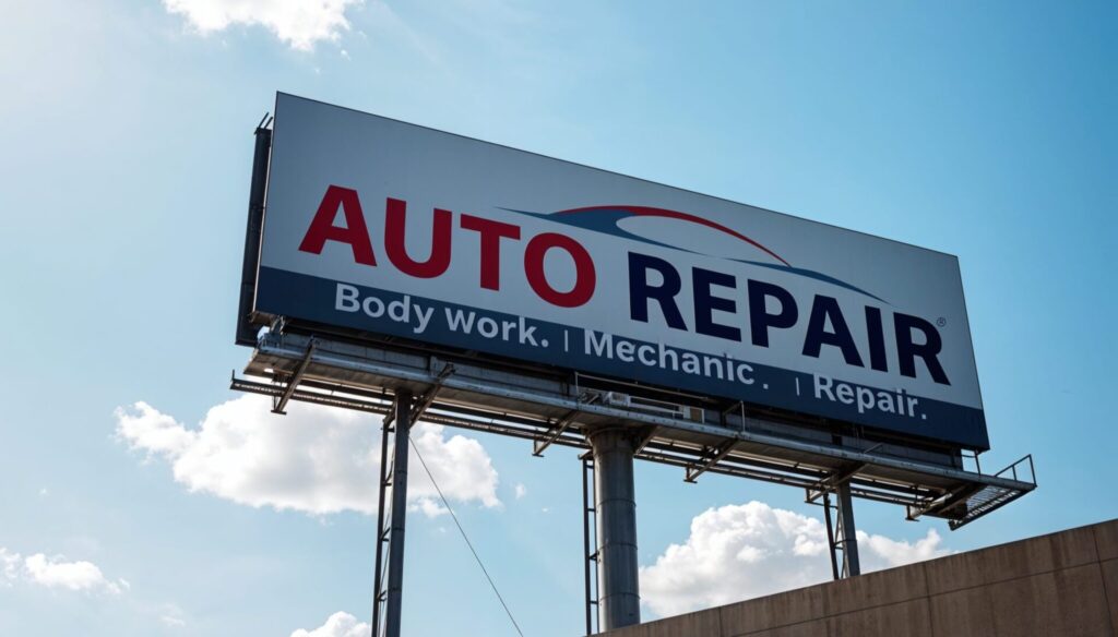 Automotive Signage exterior signage by United Signs