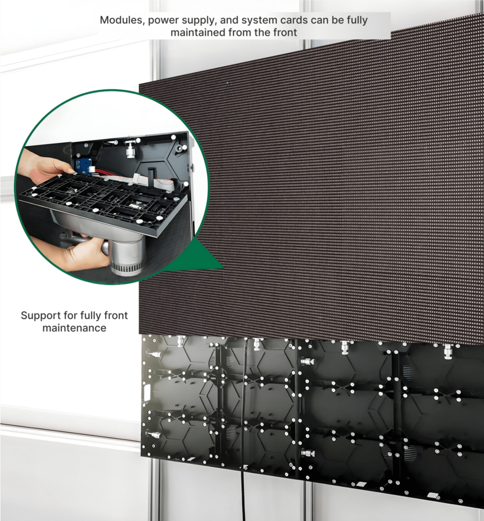 Wall-Mounted Front Service