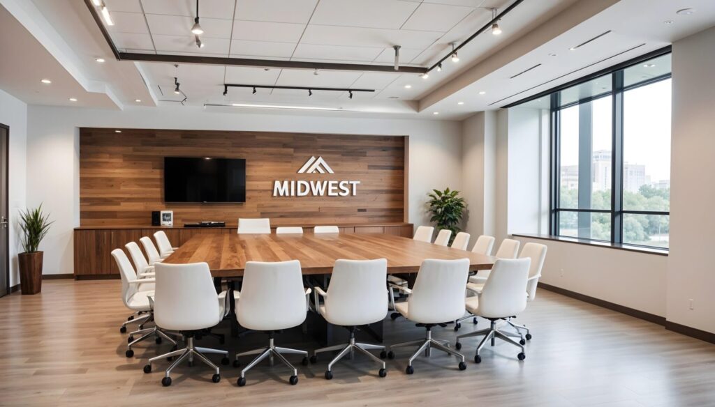 Corporate Signage interior signage by United Signs