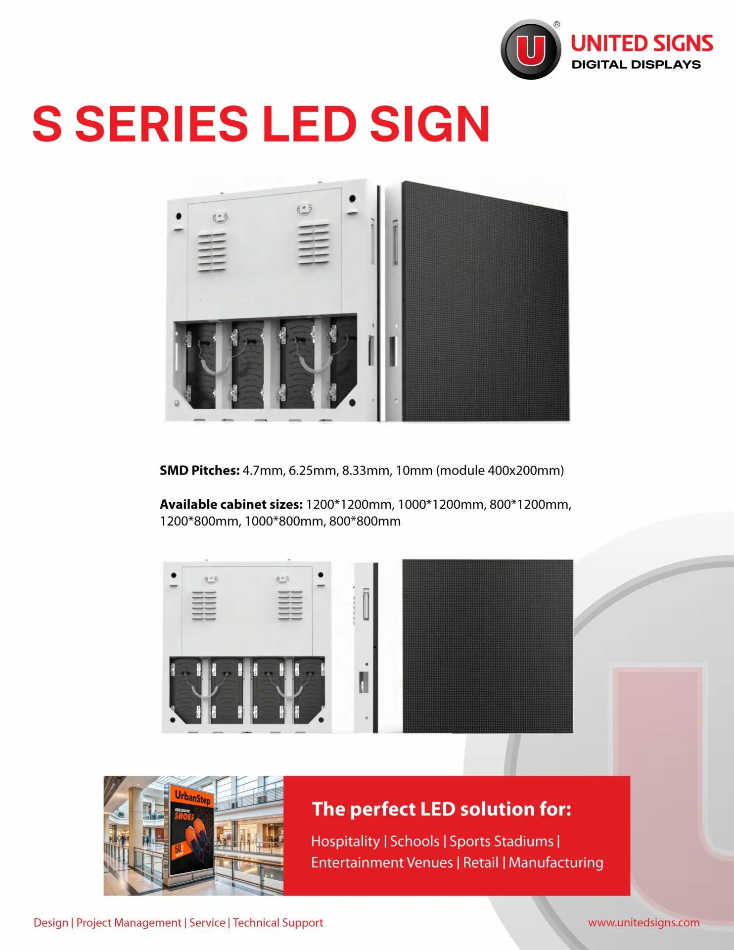 S SERIES LED SIGN
