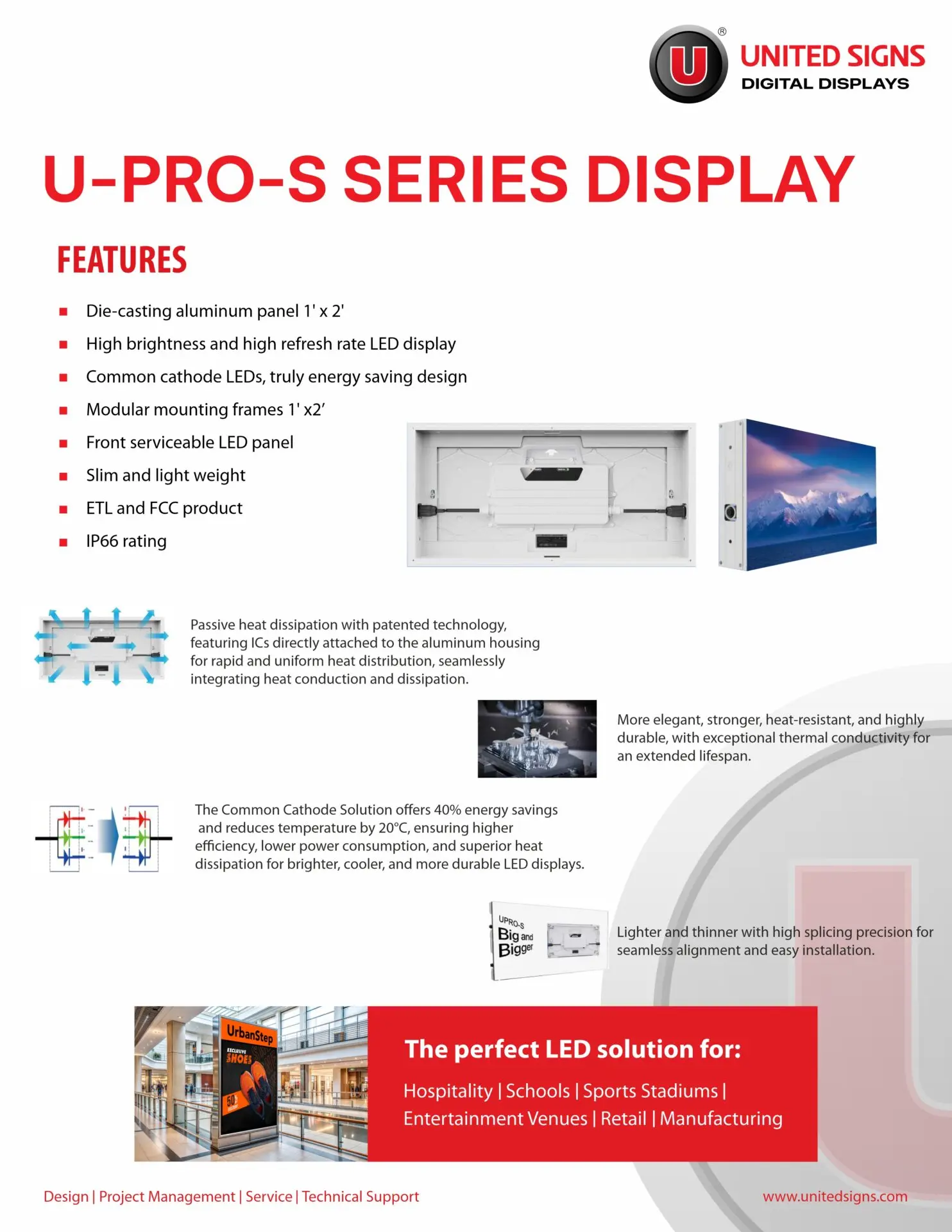 U-PRO-S Series Display