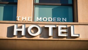 Channel Letters — Hospitality Signage exterior signage