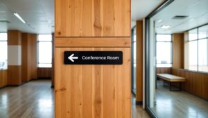 Directional Signs — Multifamily Signage interior signage