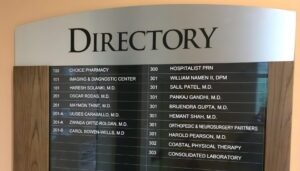 Directory Signs — Government Signage interior signage