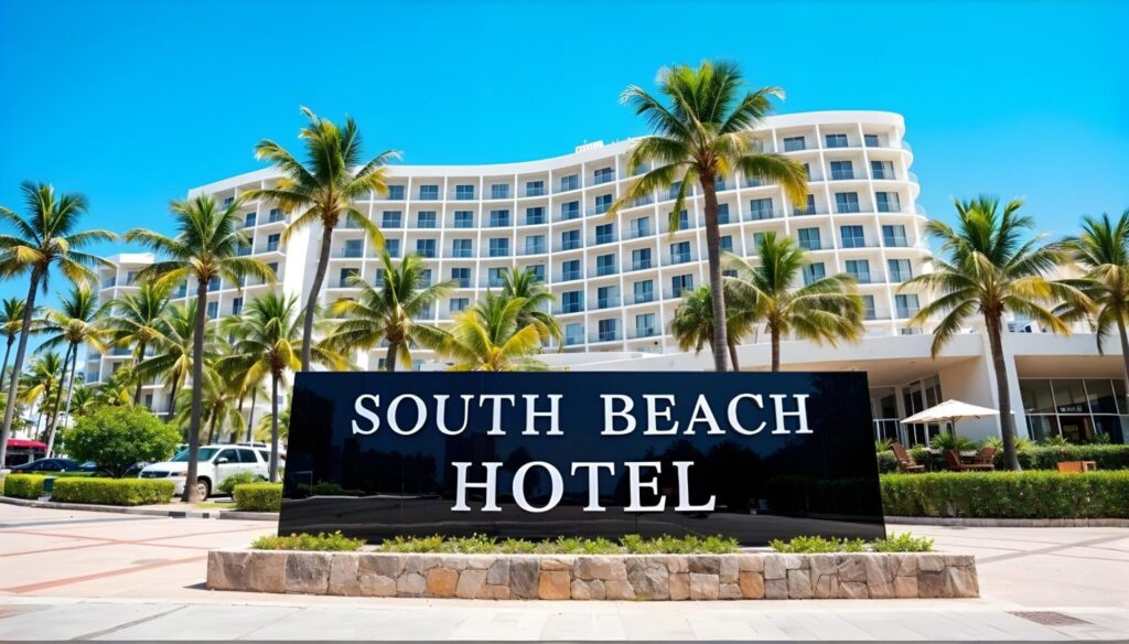 Hospitality Signage exterior signage by United Signs