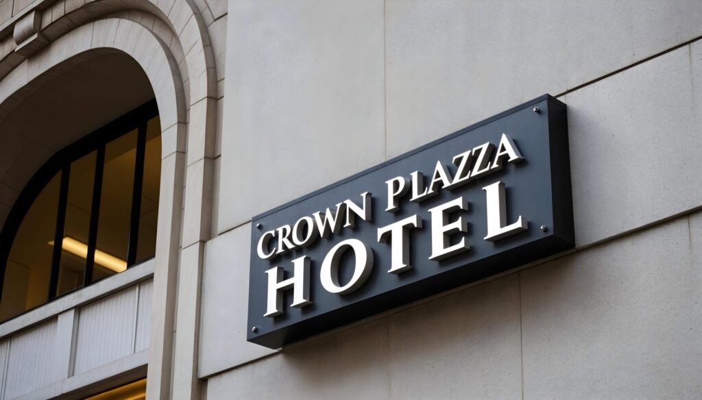 Hospitality Signage exterior signage by United Signs