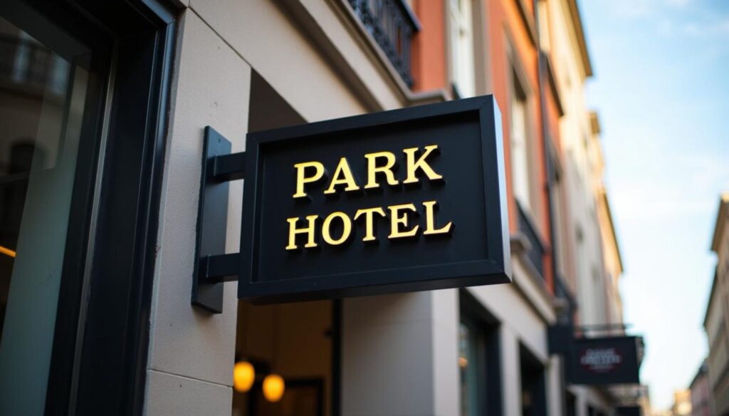 Hospitality Signage exterior signage by United Signs