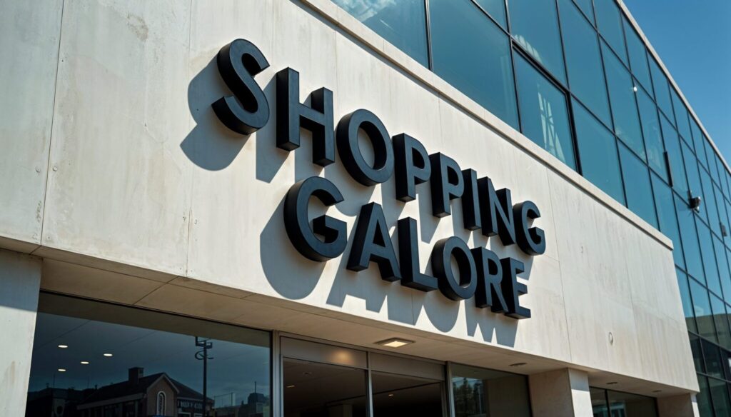 Retail Signage exterior signage by United Signs