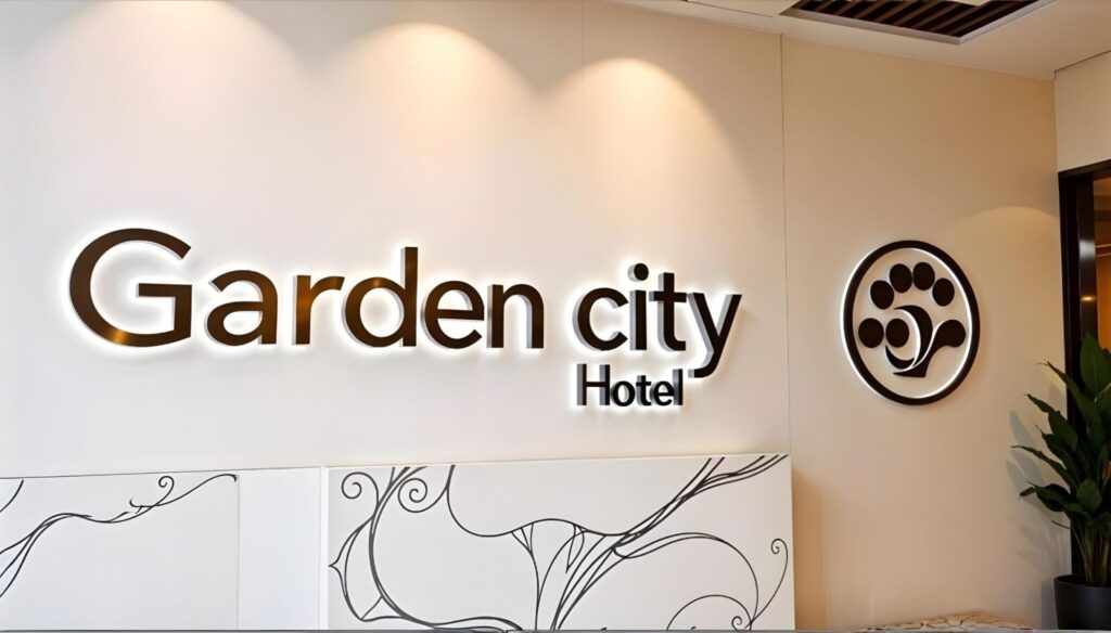 Hospitality Signage interior signage by United Signs