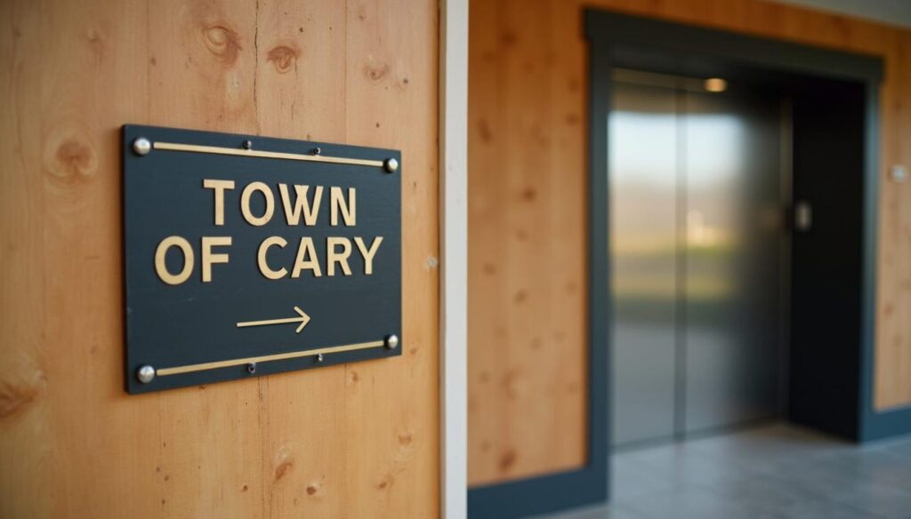 Government Signage interior signage by United Signs