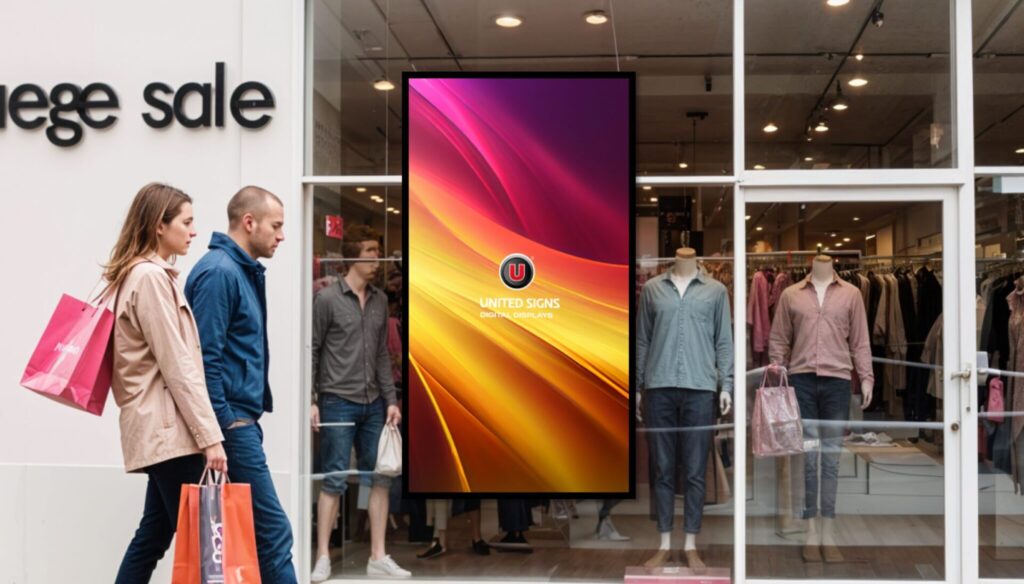 Retail Signage interior signage by United Signs