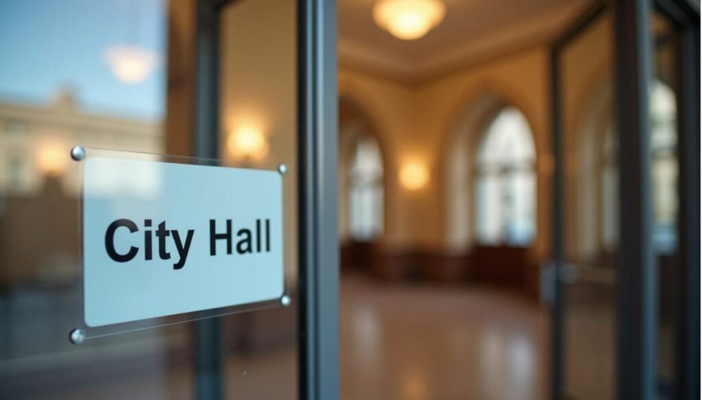 Government Signage interior signage by United Signs