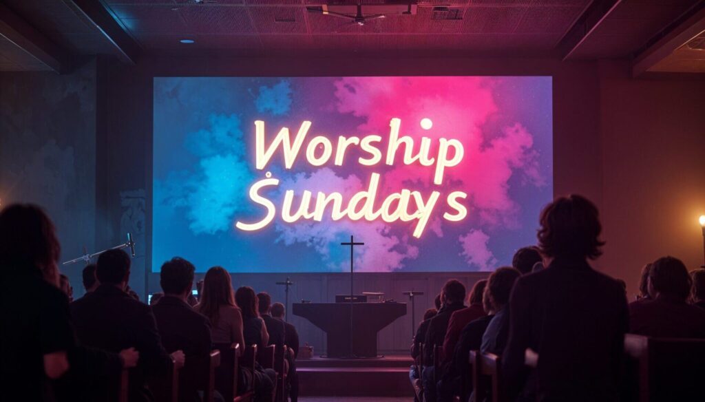 Faith Signage interior signage by United Signs