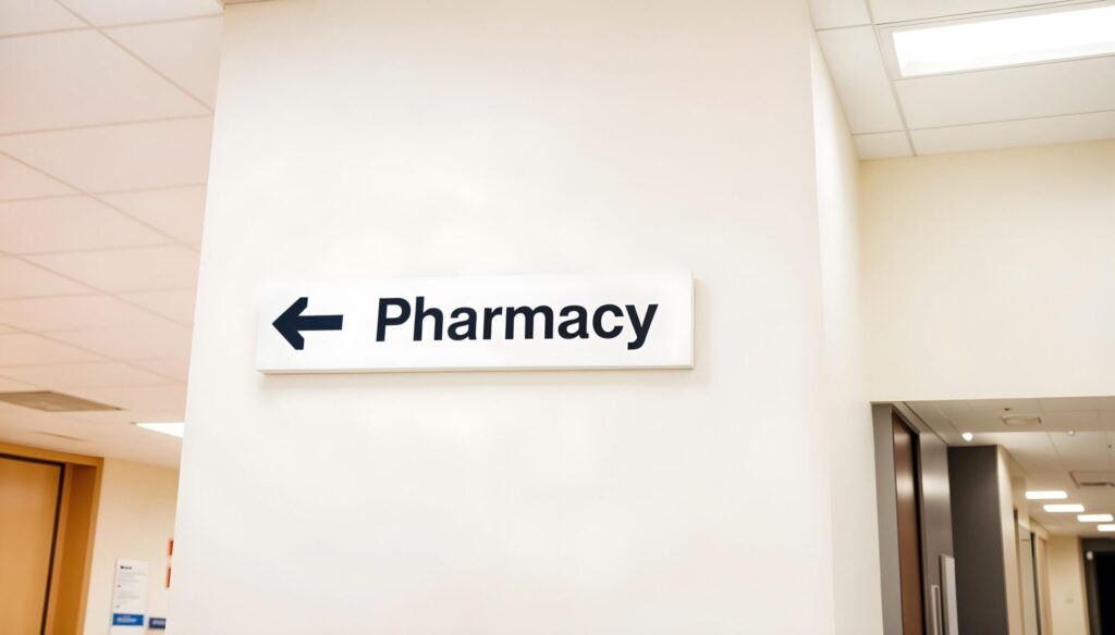 Healthcare Signage interior signage by United Signs