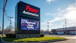 LED Digital Displays — Automotive Signage exterior signage