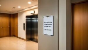 Regulatory Signs — Multifamily Signage interior signage