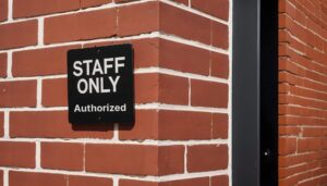 Regulatory Signs — Government Signage interior signage