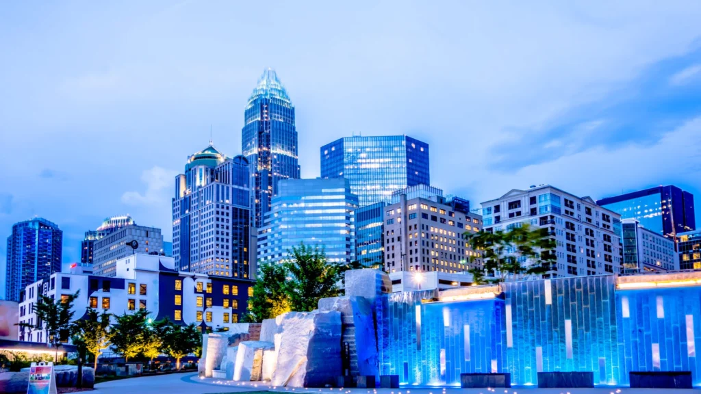 Charlotte skyline