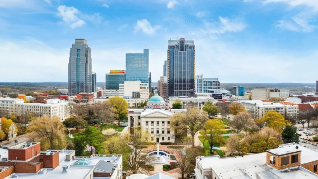 Raleigh skyline